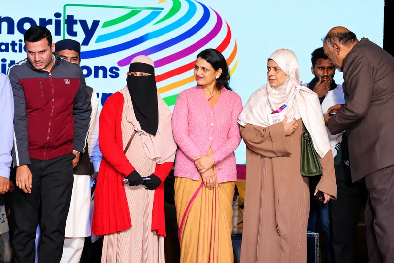 Diverse Conference Group on Branded Stage