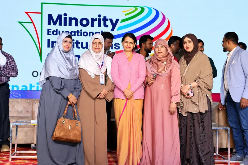 Five Women at an Educational Conference